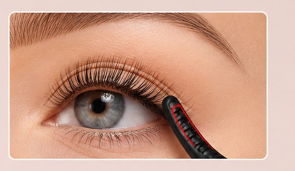 Warmgroove Heated Eyelash Curler — USB Rechargeable, 24-Hour Curl